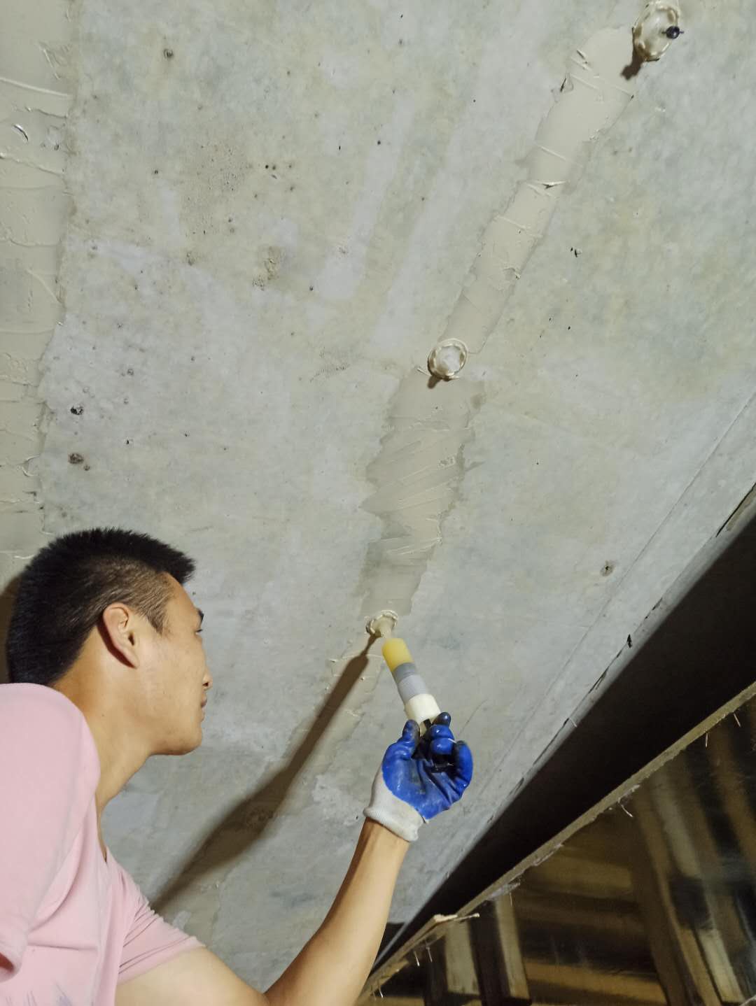 雄县房屋墙体裂缝施工方法
